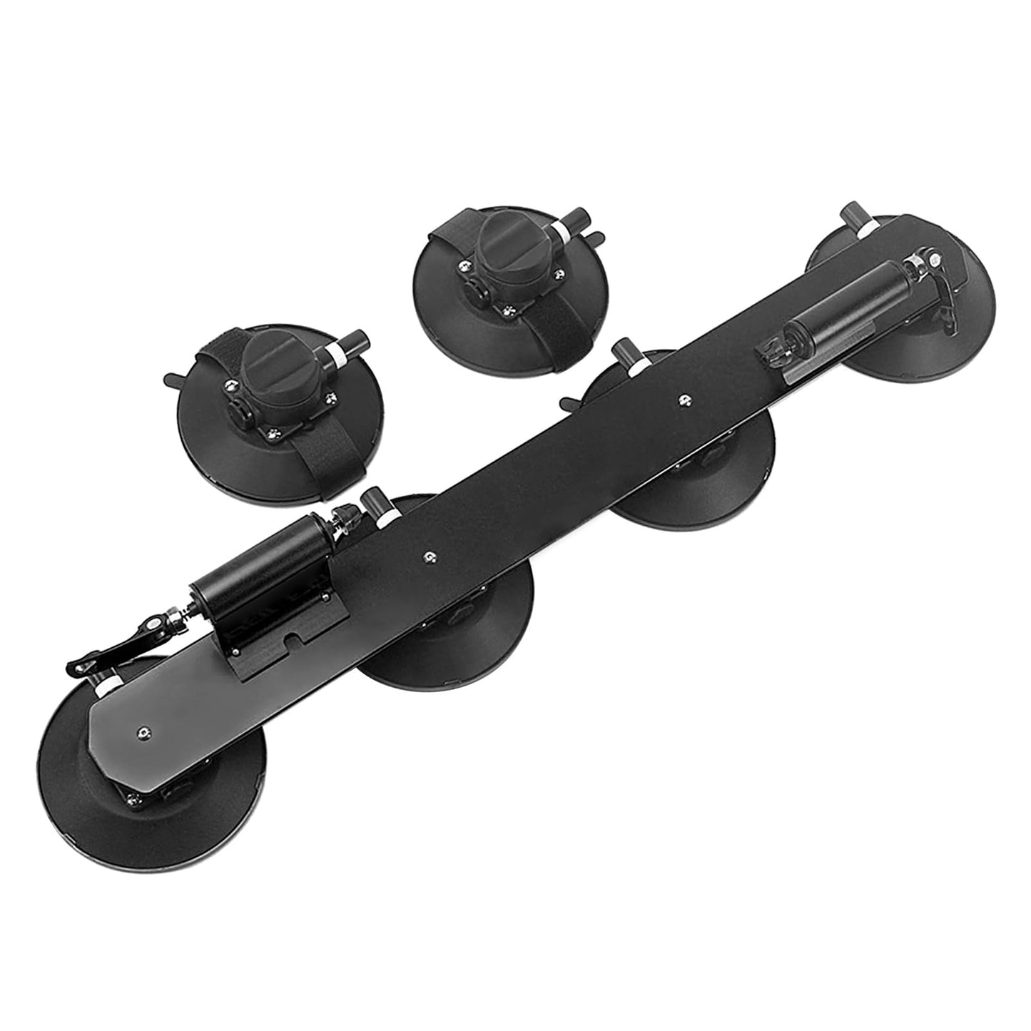 Alomejor Portabicicletas con Ventosa para 2 Bicicletas, Aluminio, Para Coche, SUV y Furgoneta