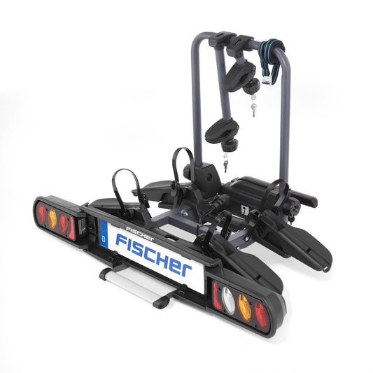 Fischer Proline EVO 126001 Portabicicletas de Bola para 2 Bicicletas o E-Bikes