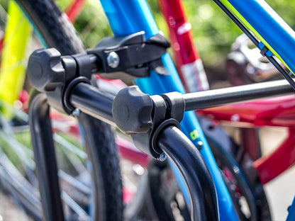 EUFAB Crow Basic 11569 Portabicicletas para 2 Bicicletas Eléctricas