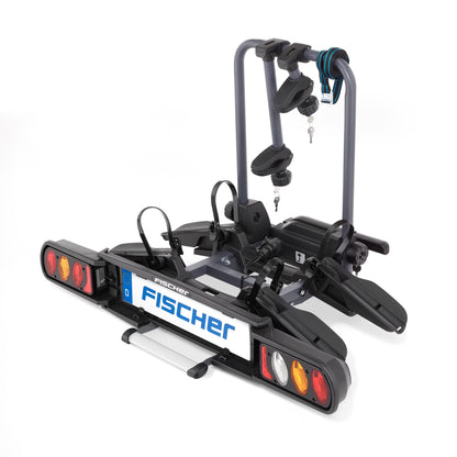 Fischer Proline EVO 126001 Portabicicletas de Bola para 2 Bicicletas o E-Bikes
